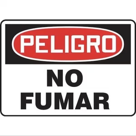 Accuform OSHA DANGER Safety Sign NO SMOKING SHMSMK134VP SHMSMK134VP